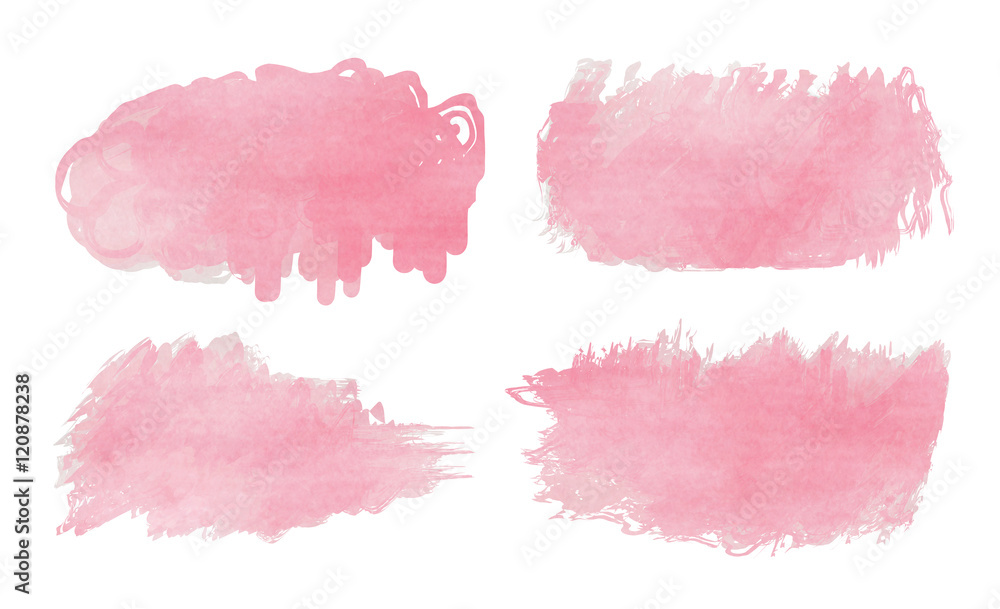 Obraz premium Abstract watercolor splash. Watercolor drop. Digital art paintin