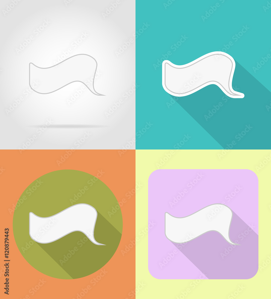 speech bubbles flat icons vector illustration speech bubbles flat icons vector illustration