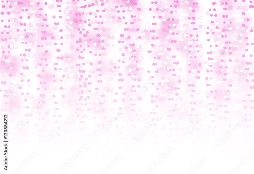 pink and white heart background with gradient light pink and white heart background with gradient light