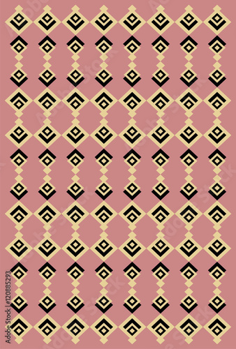 Pretty background imitating golden and black jewelry dark red background vector two