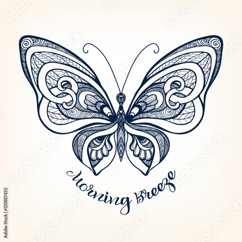 Canvas Print Decorative butterfly