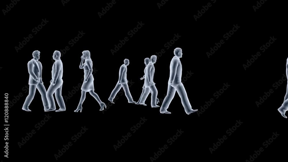 peoples x ray walk with alpha mask peoples x ray walk with alpha mask