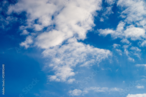 Fototapeta Naklejka Na Ścianę i Meble -  Clouds / large clouds and a blue sky