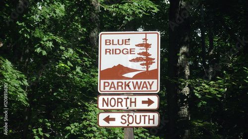 Blue Ridge Parkway Sign