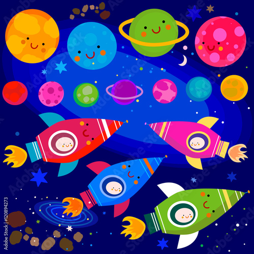 stars and planets © dip