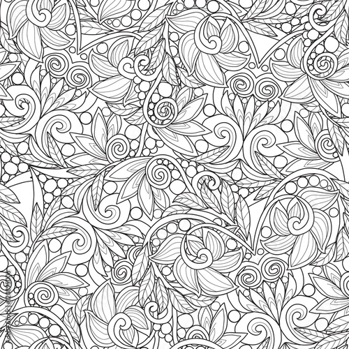 Seamless pattern with Love Hearts 