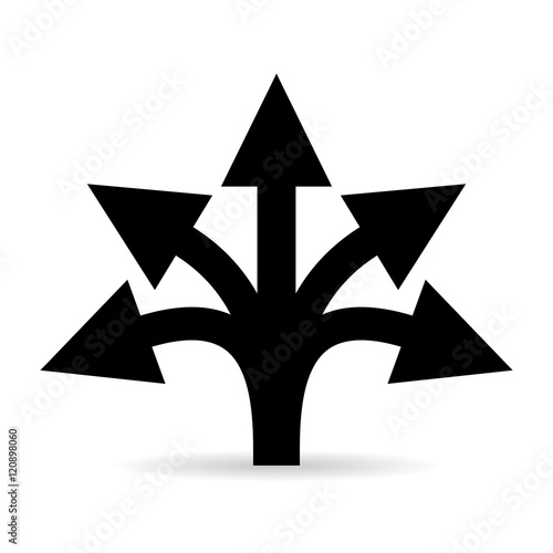 Multi choice way arrow