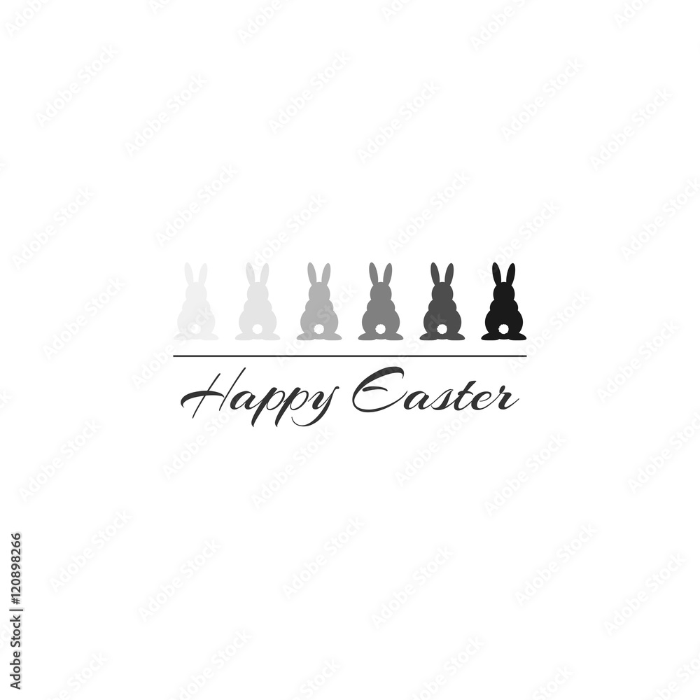 Obraz premium Osterhasen - Happy Easter