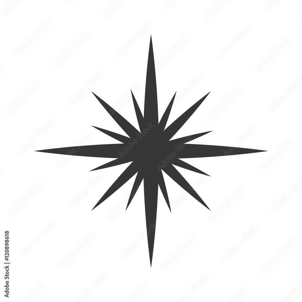 sparkle lights stars with rays explosion fireworks. silhouette vector illustration sparkle lights stars with rays explosion fireworks. silhouette vector illustration