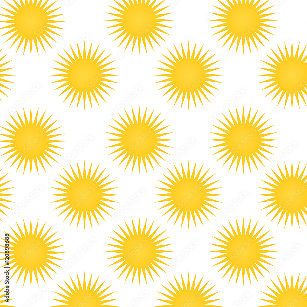yellow sun geometric shape. background pattern. vector illustration yellow sun geometric shape. background pattern. vector illustration