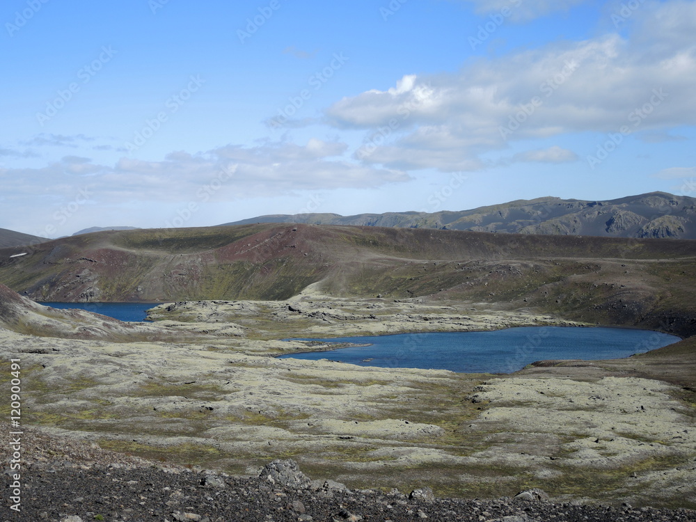Lacs en Islande