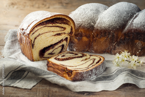 Foto Cozonac, Romanian traditional Sponge Cake