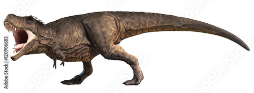 Obraz na płótnie dinozaur antyczny 3D dziki