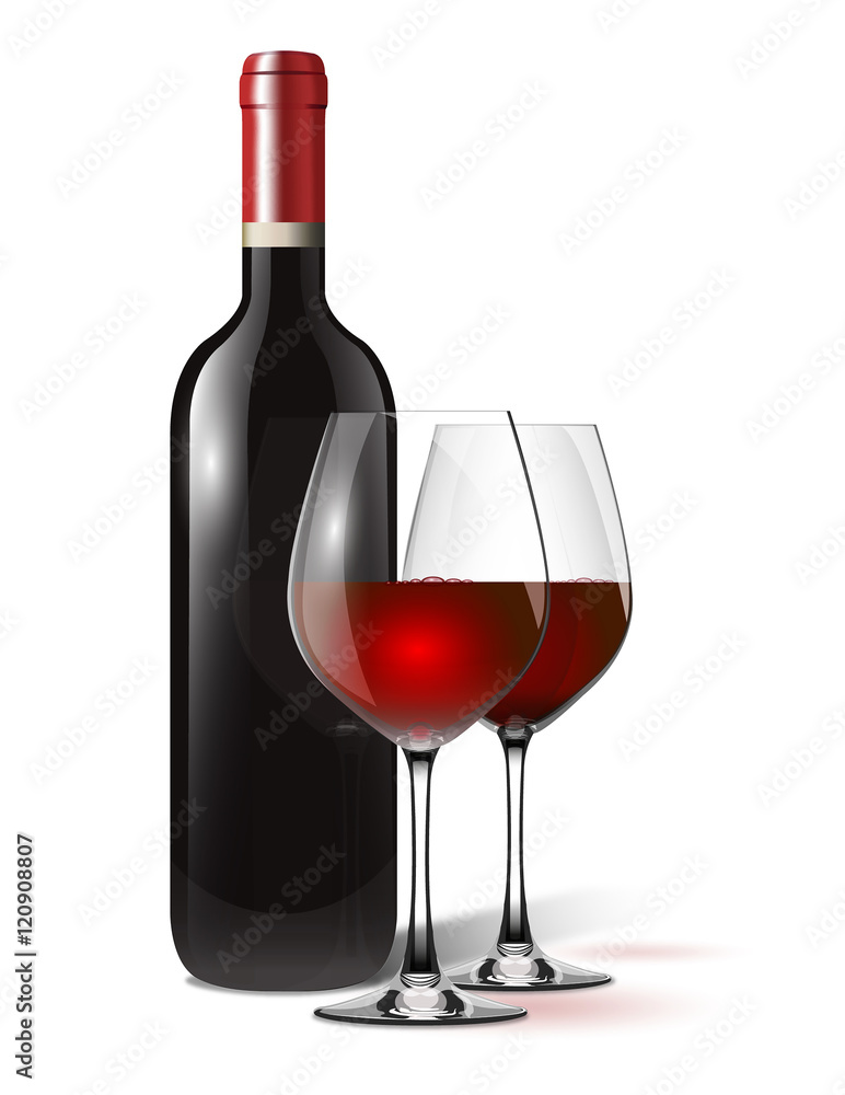 Wine bottle vector Wine bottle vector
