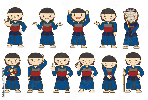 武道　剣道　女性