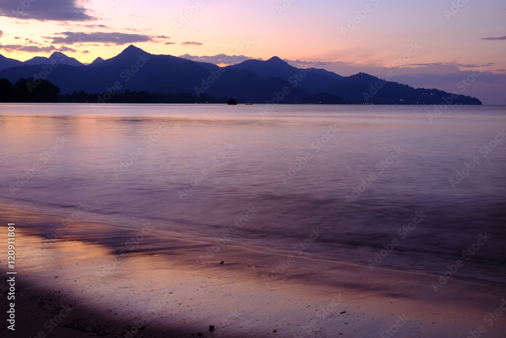 Fototapeta premium Beach at morning time in Koh Kood, Trat province, Thailand