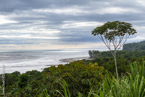 Southern pacific coast of Costa Rica