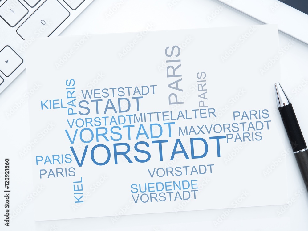 Vorstadt Stock Illustration Adobe Stock