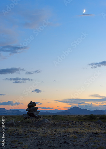 Wallpaper Mural Dawn in the steppe Torontodigital.ca