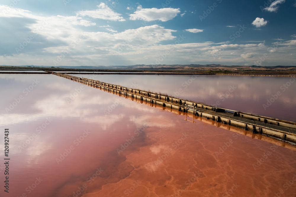Fototapeta premium Saltwork landscape