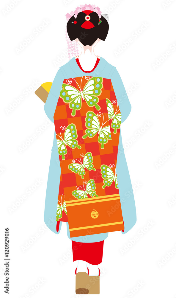 舞妓さん 日本 Stock イラスト Adobe Stock