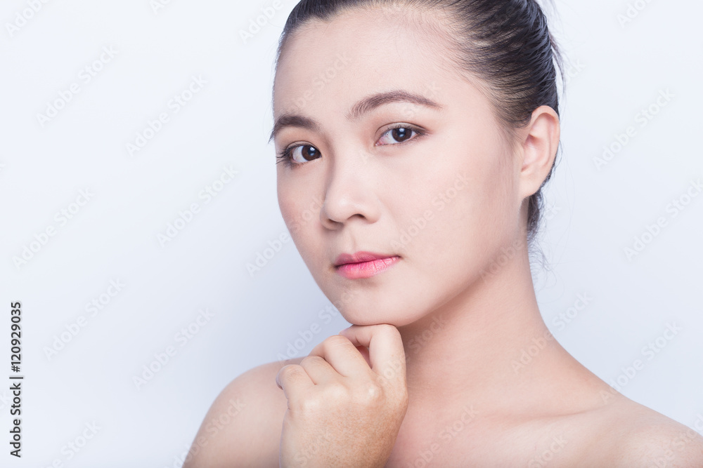 Beauty shot of asian girl