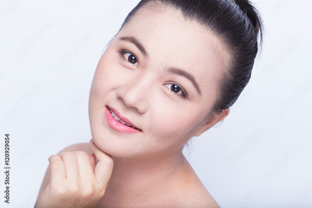 Beauty shot of asian girl
