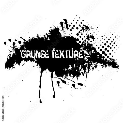 Grunge texture. Abstract template background. Vector drops illustration.