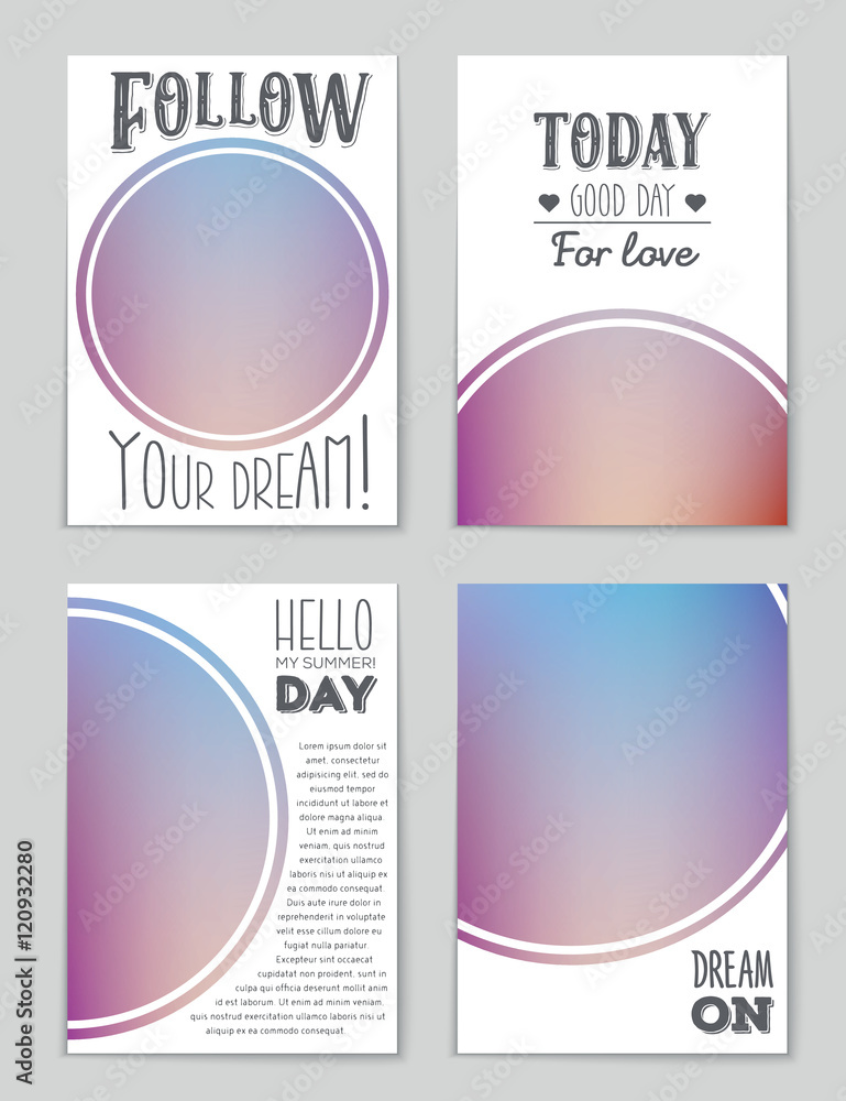 Fototapeta premium Abstract vector layout background for web and mobile app, art template design, list, page, mockup brochure theme style, banner, idea, cover, booklet, print, flyer, book, blank, card, ad, sign, sheet.