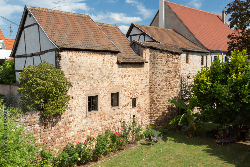 Maison sur les remparts