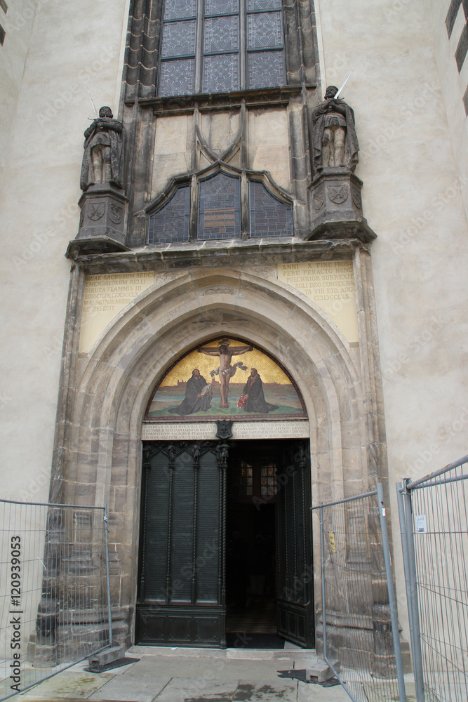 Die Thesentür in Wittenberg