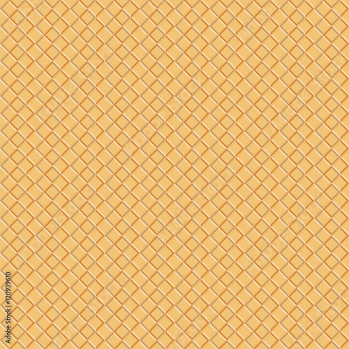 Seamless waffle pattern, vector background, eps 10.Abstract Vector Illustration. Delicious Food Background.