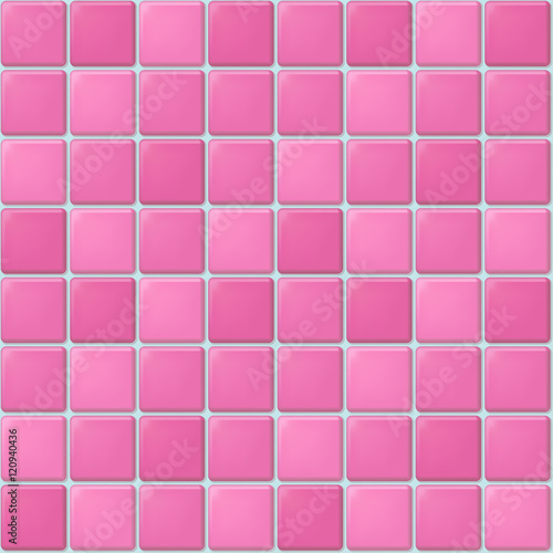 Pink tile pattern