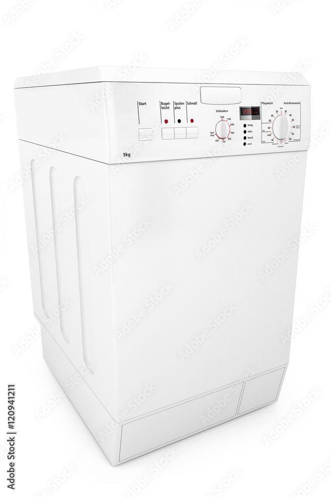 old washing machine with top-loading 3d old washing machine with top-loading 3d