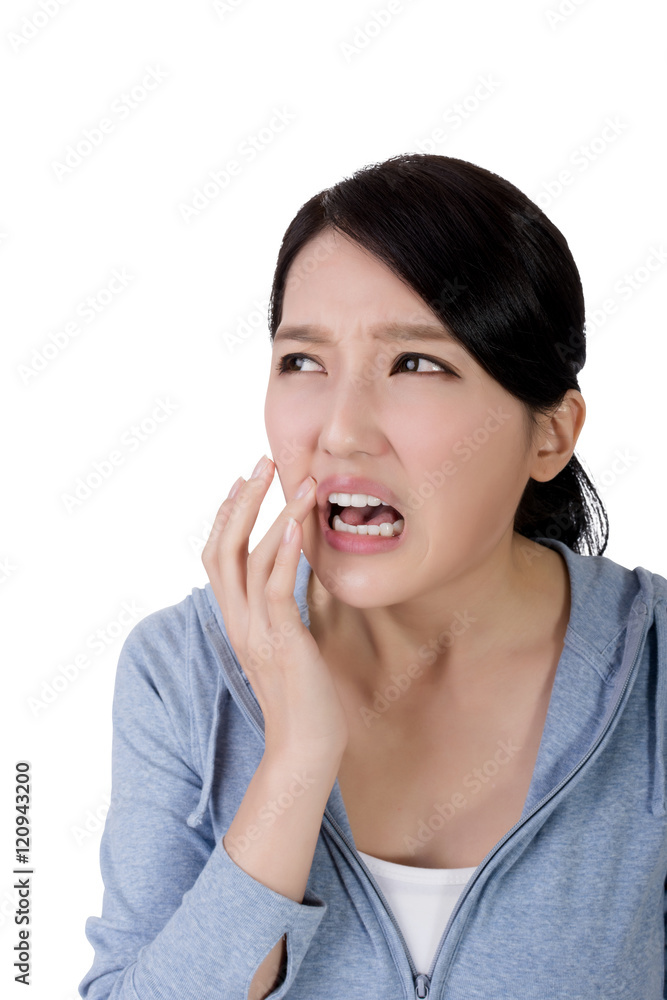 woman with tooth pain woman with tooth pain