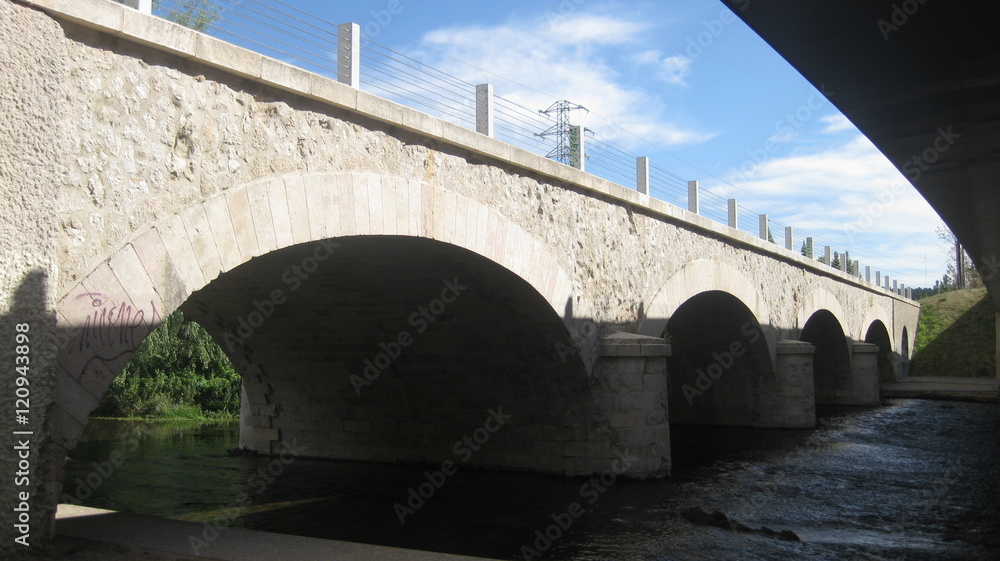 Naklejka premium Puentes.