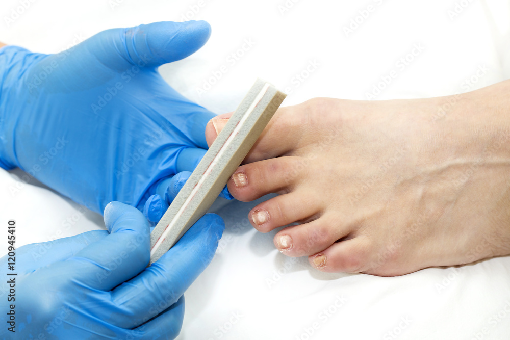 process of pedicure at beauty salon process of pedicure at beauty salon
