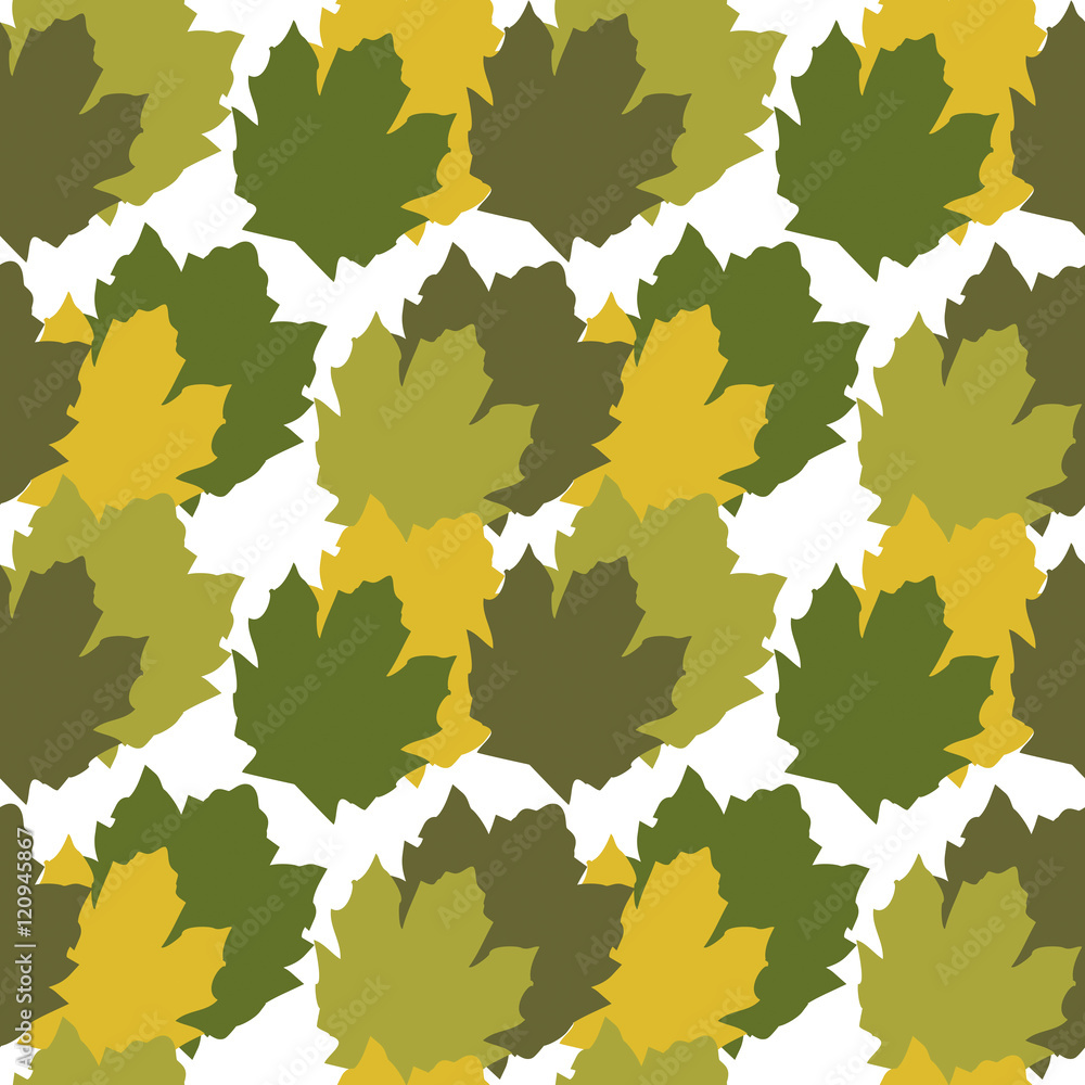 Herbst - Blätter - Laub - Muster - Nahtlos Herbst - Blätter - Laub - Muster - Nahtlos