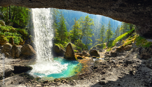 Wasserfall Pericnik in den Julischen Alpen - Slowenien