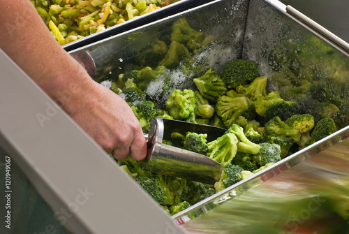 Buying frozen vegetables