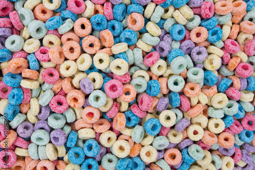Colorful Cereal Background
