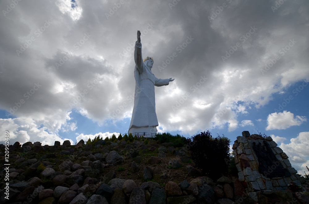Christ the King monument in Swiebodzin (Poland)