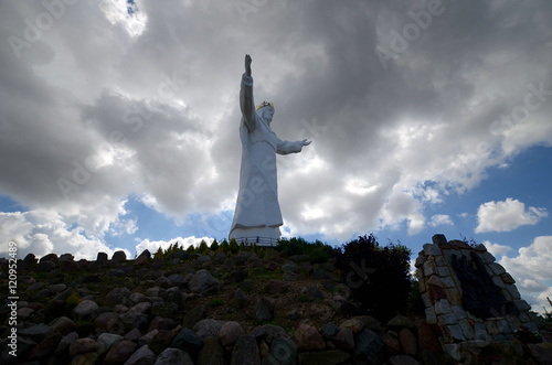 Obraz na płótnie Christ the King monument in Swiebodzin (Poland) w salonie