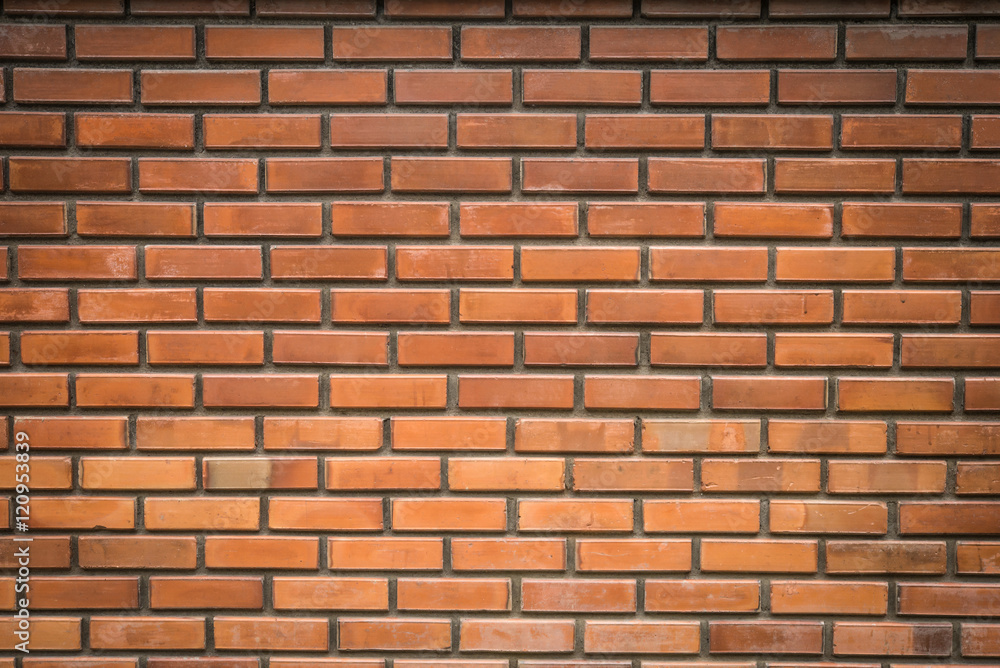Obraz premium old vintage brick wall for background