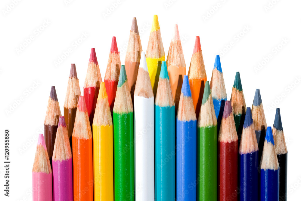 Fototapeta premium Colored pencils