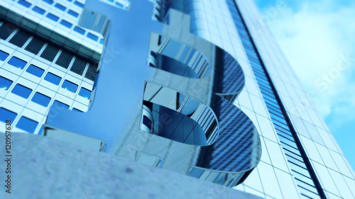 3D Illustration Bitcoin