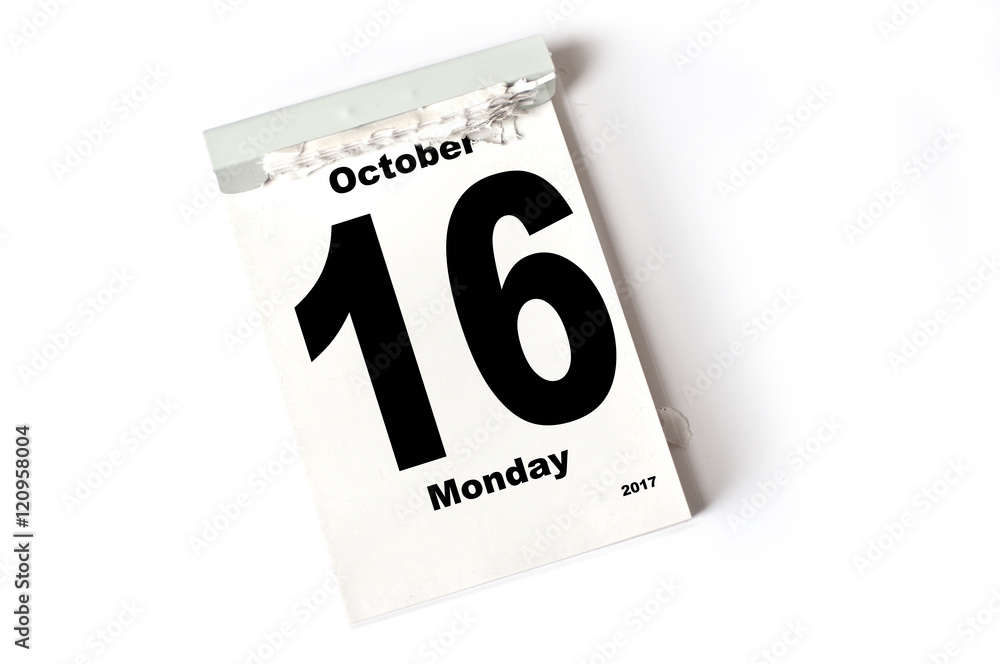 16. October 2017 16. October 2017