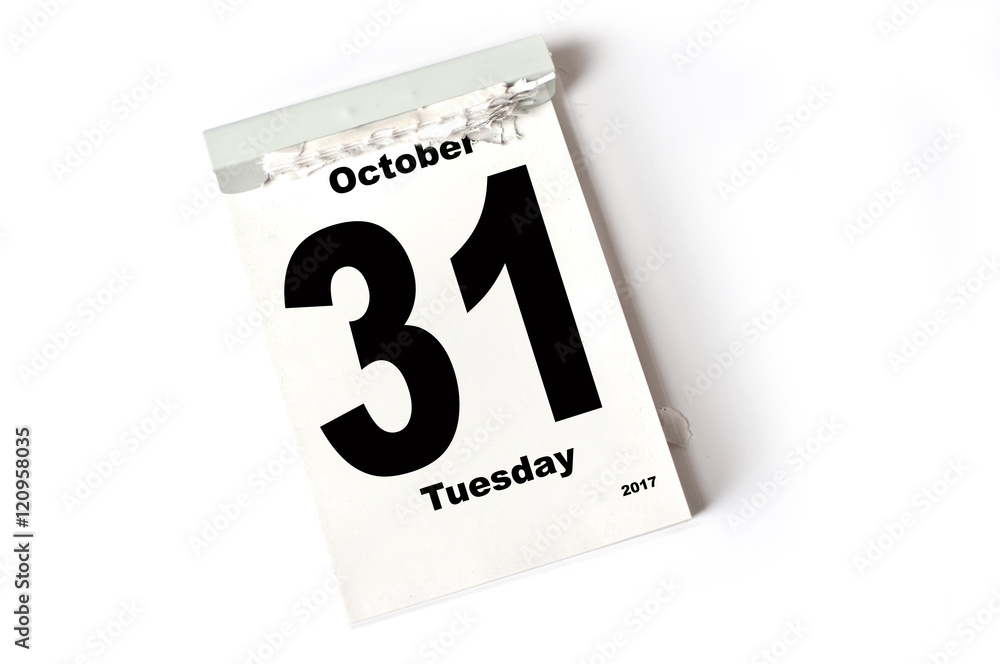 31. October 2017 31. October 2017