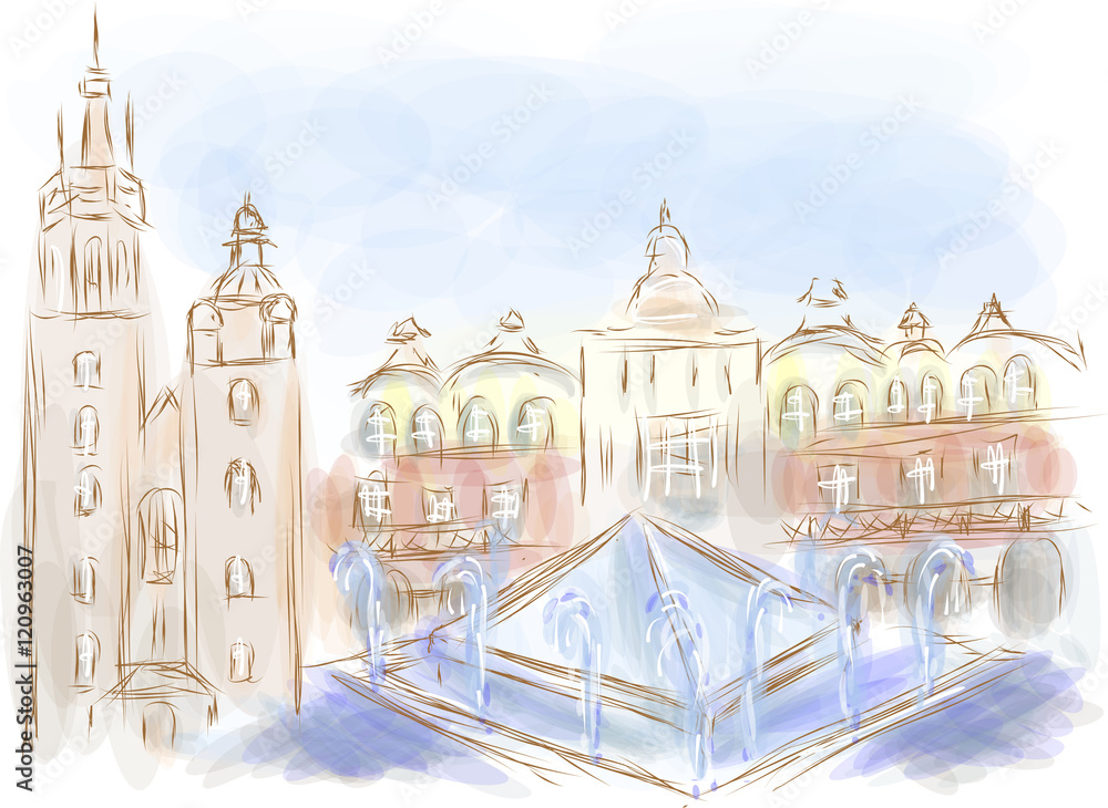 Obraz premium krakow