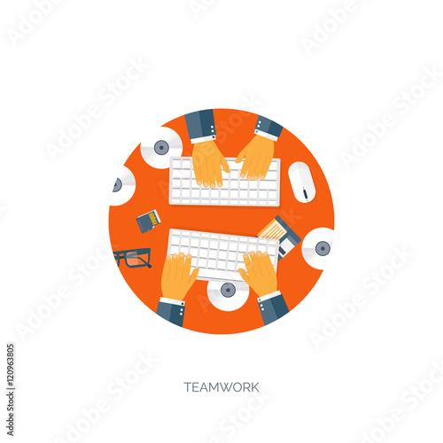 Vector illustration. Flat background. Social media, chatting. Global communication. Laptop, computer, loudspeaker. Emailing. Web chat, internet messages. Sms.